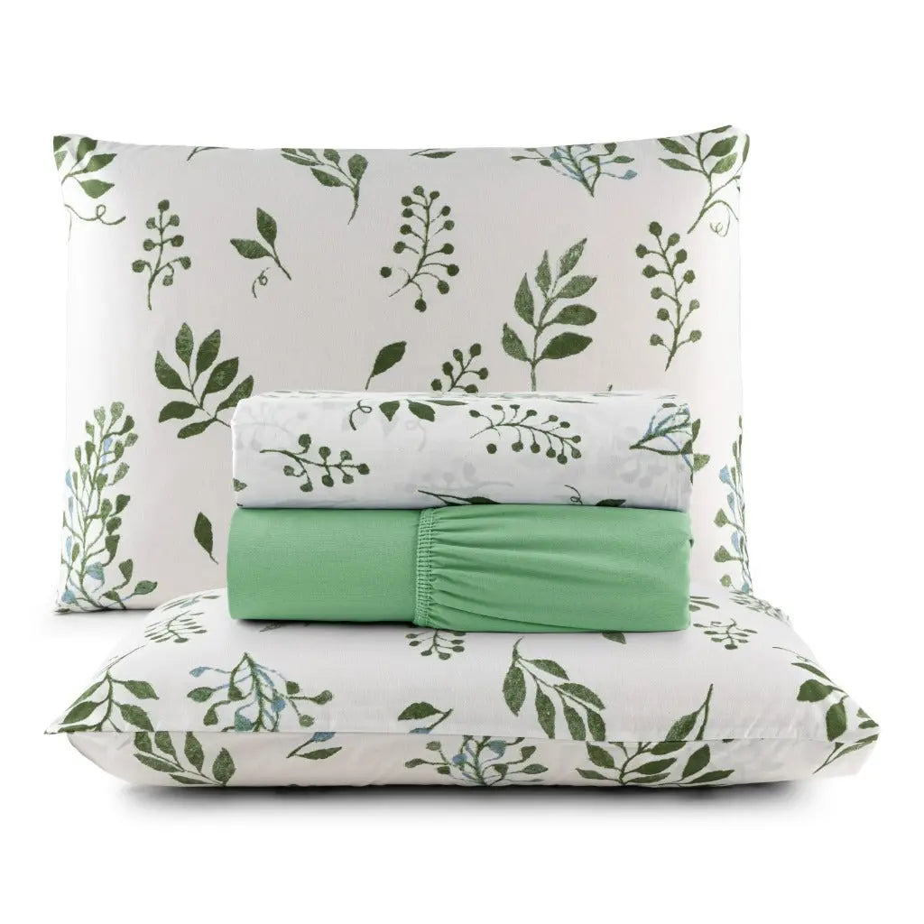 Jogo de Cama Garden 4 peças - 200 Fios (Compre 1 Leve 2)